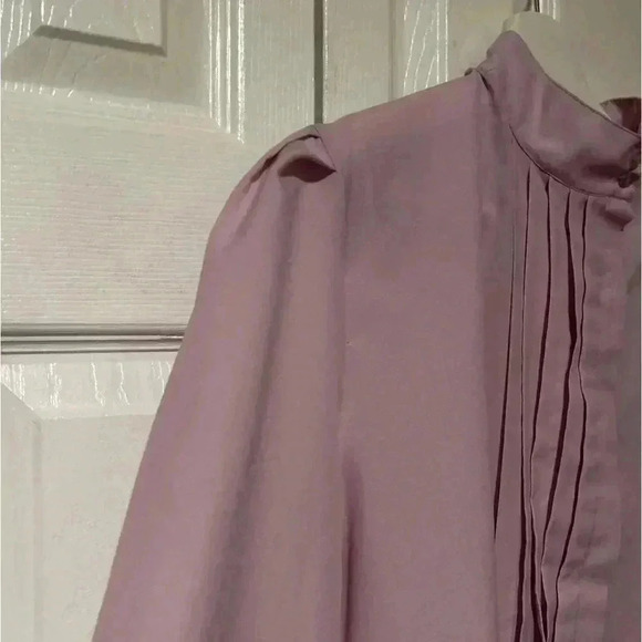 Vintage Scandals Mauve Blouse | Victorian Style | XL - Picture 8 of 10